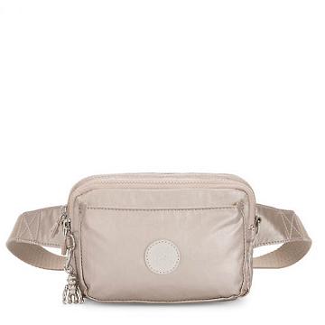 Kipling Abanu Multi Metallic Convertible Crossbodytassen Taupe | BE 1027AH